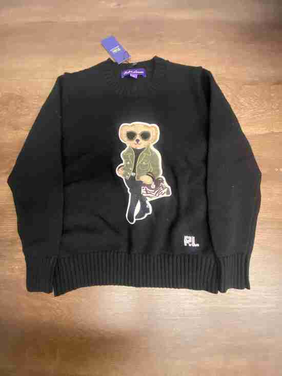 Ralph Lauren Sweaters - 🔥 Ralph Lauren Label Black Polo Crewneck Knit Sweater